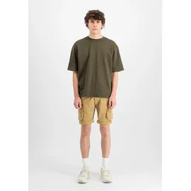 Alpha Industries Crew Kurze Hose Sand 38