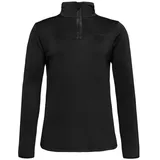 Protest REFABRIZ 1/4 zip top, True Black - S