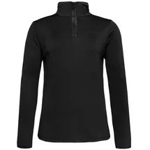Protest REFABRIZ 1/4 zip top, True Black - S