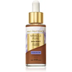 Max Factor Miracle Pure Skin Reset pflegende Make-up Foundation Farbton 95-100 Deep to Very Deep 30 ml