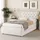lanki international gmbh Polsterbett 90 x 200 cm Grau/Beige