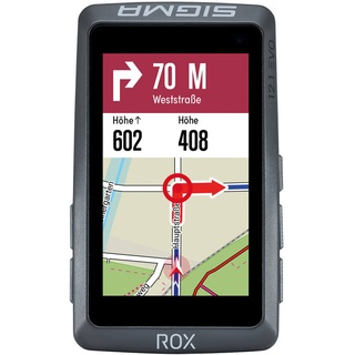 Sigma ROX 12.1 EVO Basic Set - Night Grey Fahrrad-Navi Fahrrad Europa Bluetooth®, GPS, GLONASS