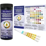 One+Step 100 One+Step Urinteststreifen für 10 Indikatoren - Gesundheitstest inkl. Referenzfarbkarte 100 St