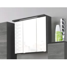 Held Bologna 3D 60 cm graphitgrau mit Einbauleuchte