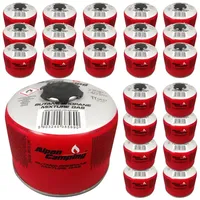 Alpen Camping Gaskartusche IK009 Gaskartusche für Kocher 230g, 24