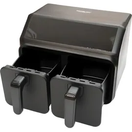 Michelino 4+4 Liter Heißluft-Fritteuse Heißluftfriteuse 20212