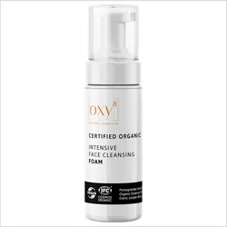 oxy8 Naturkosmetik Intensive Face Cleansing Foam – Intensiver Reinigungsschaum. Auch zum Abschminken Dosierschaum 150 ml Unisex