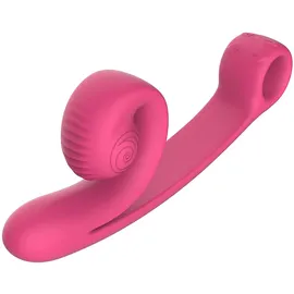 Snail Vibe Curve“ mit 2 Motoren für 600 Vibrations-Kombinationen, pink