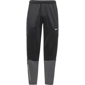 Nike Laufhose Herren in black-anthracite-black-reflective silv, Größe M - schwarz