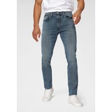 Levis Levi's Tapered-fit-Jeans 512 Slim Taper Fit 30, Länge 34 grau Herren Tapered-Jeans Jeans