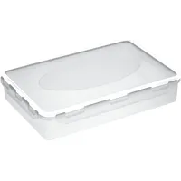 PLAST TEAM Vertriebs GmbH Click-Vakuumdose klar weiß 2,3 l