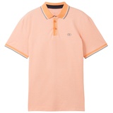 TOM TAILOR Herren Basic Poloshirt orange, M