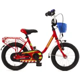 Bachtenkirch Kinderfahrrad Feuerwehr 14 Zoll feuerrot