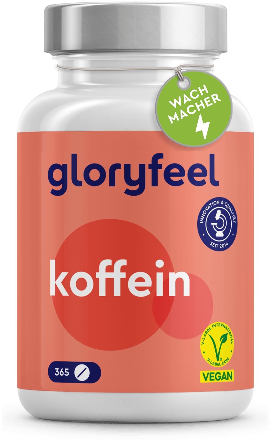 gloryfeel ® Koffein Tabletten 365 St