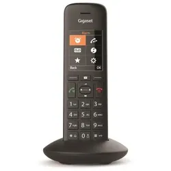 Gigaset C570HX Analoges/DECT-Telefon Anrufer-Identifikation Schwarz