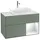 Villeroy & Boch Villeroy und Boch Finion Waschtischunterschrank G781GFGM 100cm, Abdeckplatte white matt, Emotion, Regale Glossy white lacquer, Olive Matt Lacquer