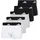 adidas Active Flex Cotton Boxershorts schwarz/weiß/grau M 5er Pack