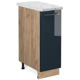 Vicco Unterschrank Apotheker Fame-Line 30 x 82 x 60 cm Dunkelblau