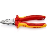 Knipex 97 78 180 T Crimpzange Aderendhülsen 0.25 bis 16 mm2