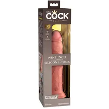 King Cock Elite King Cock 9" Dual Density Cock, Light,