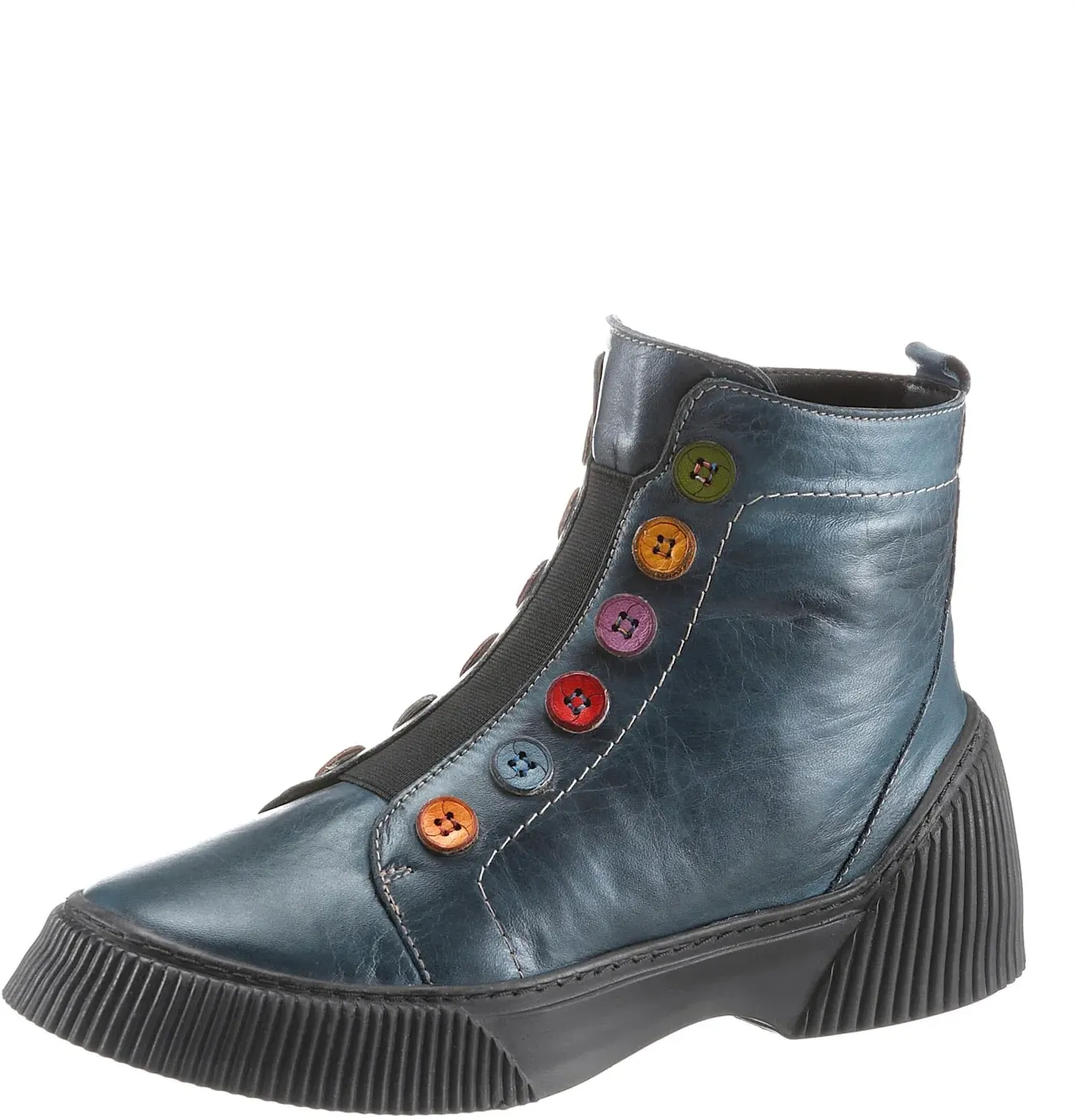 Preisvergleich Produktbild Stiefelette GEMINI Gr. 37, blau (jeansblau) Damen Schuhe