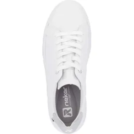 Rieker Sportliche Schnürschuhe Damen Weiß 40