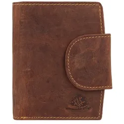Greenburry Geldbörse Leder 9 cm Portemonnaies   Braun Damen 