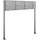 AL Briefkastensysteme Briefkasten Premium Edelstahl Stand Anlage mit Klingeln, Post A4 modern, robust, wetterfest, Artikelnummer: 331V3S3KSR