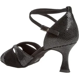 Diamant Damen Tanzschuhe 141-087-084 Standard & Latein, Schwarz (Schwarz), 38 EU (5 UK)