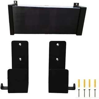 Kompatibel mit Samsung Frame TV One Connect Box Wandhalterung, größere Version, 43"-75", große Halterungen, Weg an der Wandaufhängung