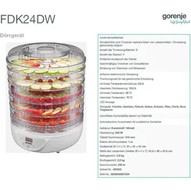 Gorenje FDK24DW