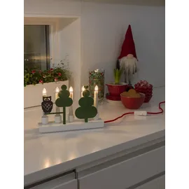 Konstsmide Fensterleuchter Weihnachtsdeko 26,5 x 18,7 x 7 cm