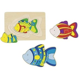 GoKi Schicht-Puzzle Fisch (57897)