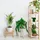 Relaxdays Fußbank Bambus 33 x 20 x 21,5 cm Natur