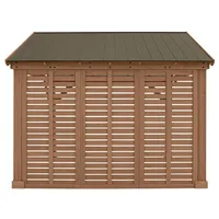 Westmann Seitenwand für Holz Pavillon Yukon 14x12 braun