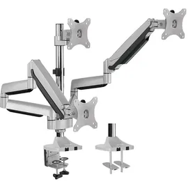Logilink Monitorhalterung BP0052 für 3 Displays Silber