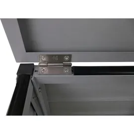 MCW Aluminium Verkleidung für Klimaanlage/Wärmetauscher MCW-P94 110x96x43cm Grau