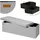 CASARIA Sitzbank Truhenbank Cord Grau 114 x 38 x 38 cm