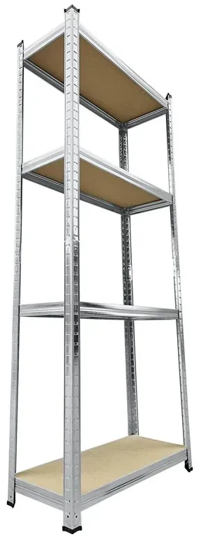 Steel rack 4 shelves 50 kg