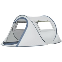 YIWENG Pop-Up-Campingzelt für den Außenbereich, automatisch, sofort tragbar, 2-Personen-Regenschutzzelt in Bootsform