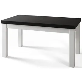 alpimeble Rechteckiger Esstisch 160 – 210 cm schwarz