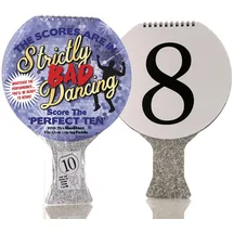 Boxer Gifts OT2056 Strictly Bad Dancing Scoring Paddle, Multi