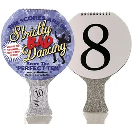 Boxer Gifts OT2056 Strictly Bad Dancing Scoring Paddle, Multi