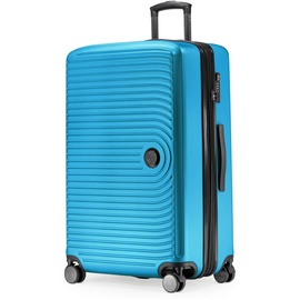 HAUPTSTADTKOFFER Mitte 4-Rollen Cabin 55 cm / 37-55 l cyanblau