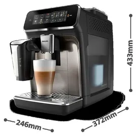 Philips EP3343/90 Kaffeevollautomat Grau/Chrom