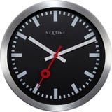 NeXtime Tisch- Wanduhr Station Ø 19 cm schwarz