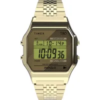 Timex Pulsuhr T80 gold TW2R79200