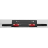 HASenPfeil ® 1 Heftstreifen für 500 Blatt schwarz Kunststoff, 20 St.