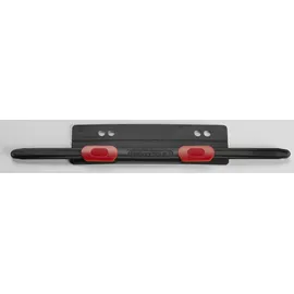 HASenPfeil ® 1 Heftstreifen für 500 Blatt schwarz Kunststoff, 20 St.