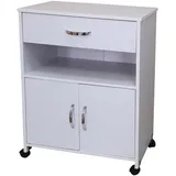 Hti-Living Küchenschrank Weiß Blanca 60 x 80 x 40 cm Weiß